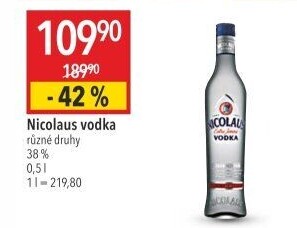 Vodka extra jemná St. Nicolaus