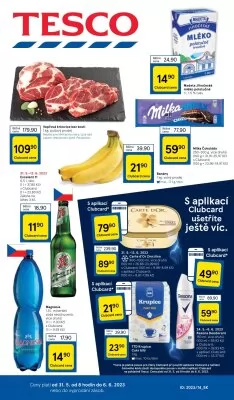 akční leták Tesco 31.5.2023-6.6.2023