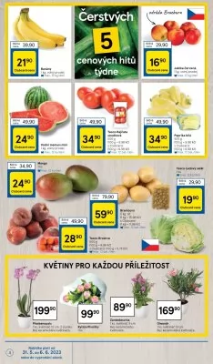 akční leták Tesco 31.5.2023-6.6.2023
