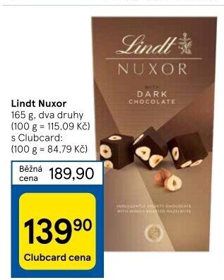 Bonboniéra Nuxor Lindt