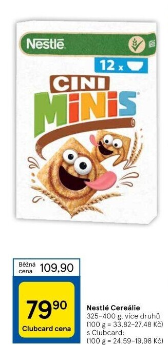 Cereálie Nestlé