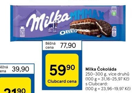 Čokoláda Milka