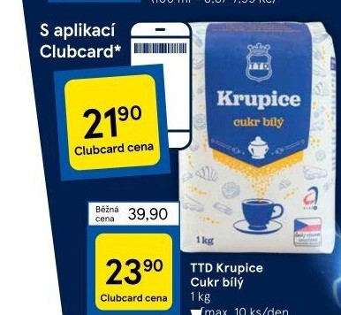 Cukr krupice TTD