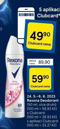 Deodorant sprej Rexona