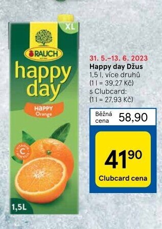 Džus Happy Day Rauch