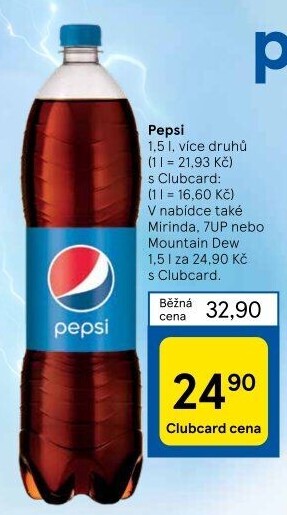 Limonáda Pepsi