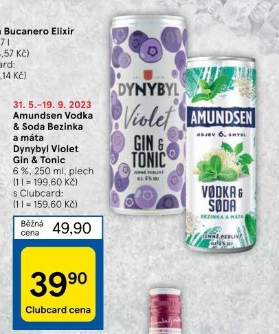 Míchaný nápoj Amundsen vodka &amp