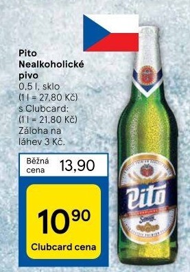 Nealkoholické pivo Pito Samson