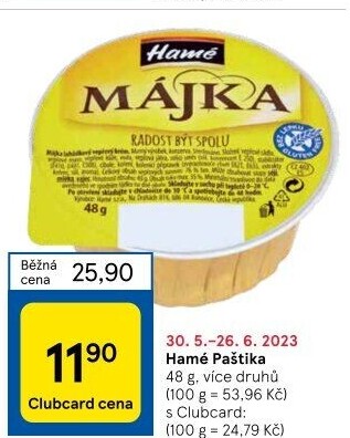 Paštiky Hamé