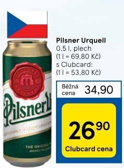 Pivo Pilsner Urquell
