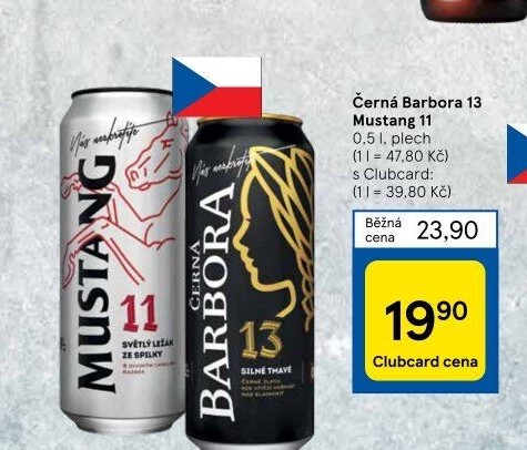 Pivo silné tmavé Černá Barbora 13° Ostravar