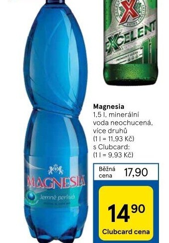 Přírodní voda Magnesia
