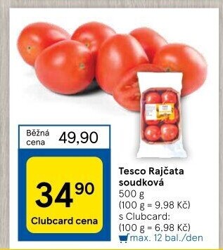 Rajčata soudková Tesco