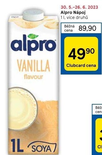 Rostlinné nápoje Alpro Soya