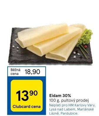 Sýr Eidam 30%