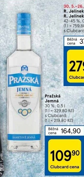 Vodka Jemná Pražská