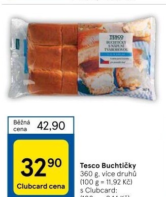 Buchtičky české Tesco