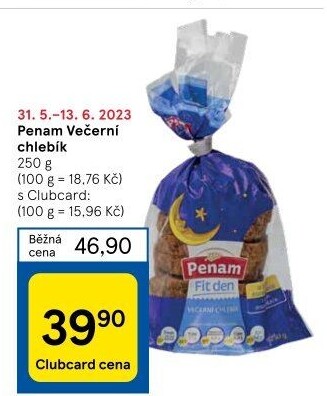 Chléb večerní Penam