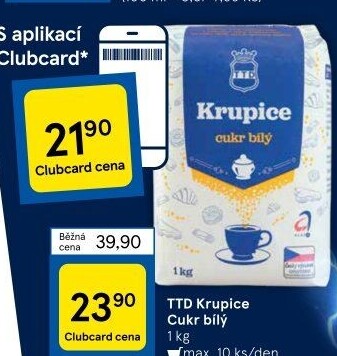 Cukr krupice TTD