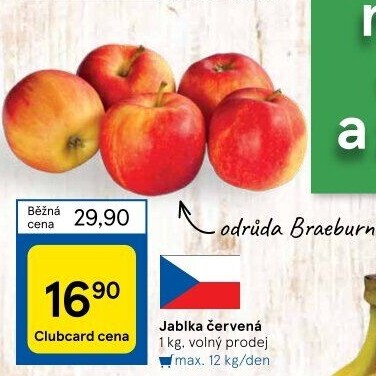 Jablka červená