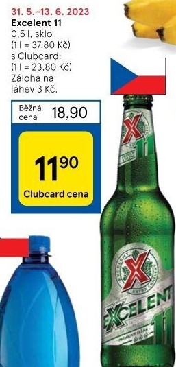 Pivo světlý ležák 11° Excelent