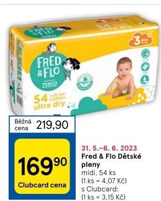 Pleny dětské Fred&amp