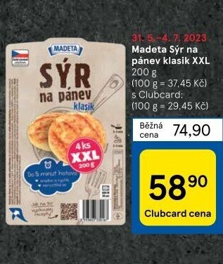 Sýr na pánev Madeta