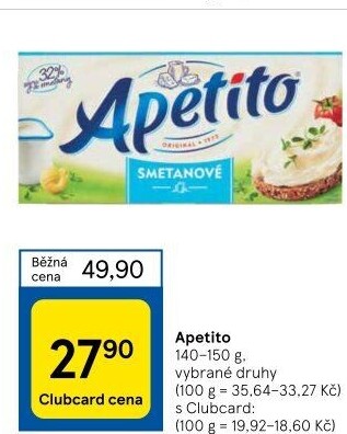 Sýr tavený Apetito
