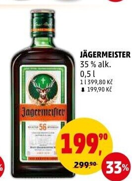 Bylinný likér Jägermeister