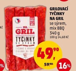 Grilovací tyčinky barbecue Na gril Penny