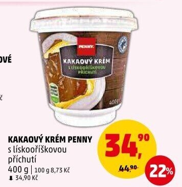 Kakaový krém Penny
