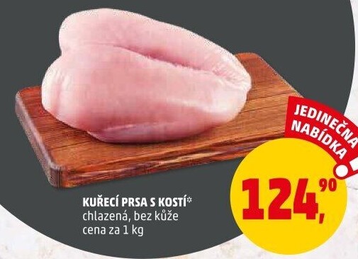 Kuřecí prsa s kostí