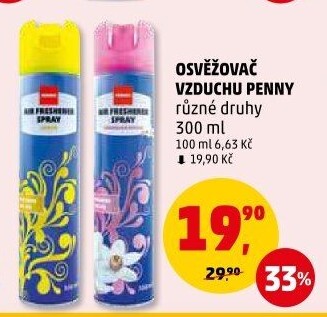 Osvěžovač vzduchu ve spreji Penny