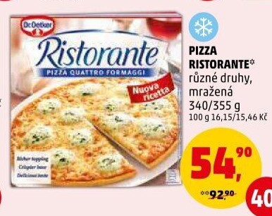 Pizza mražená Ristorante Dr. Oetker
