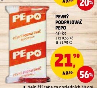 Podpalovač pevný Pe-Po