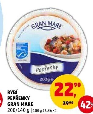 Rybí pepřenky Gran Mare