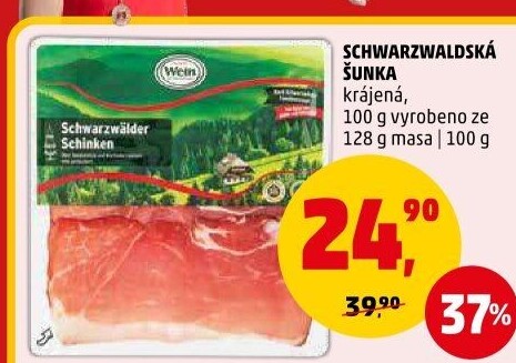 Šunka schwarzwaldská Wein