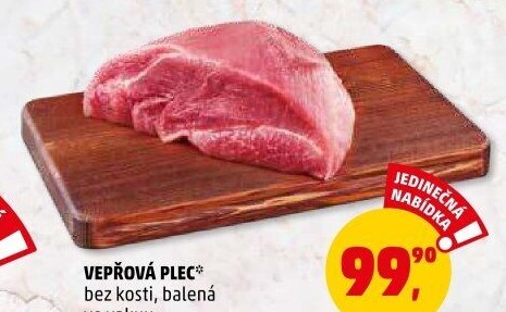Vepřová plec bez kosti
