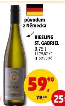 Víno Riesling St. Gabriel