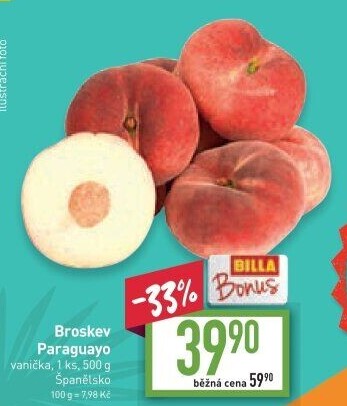 Broskve Paraquayo Tesco