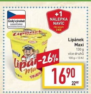 Dezert Lipánek Madeta
