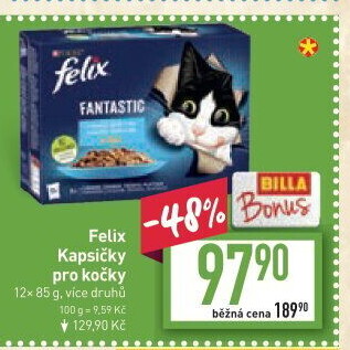 Kapsičky pro kočky Felix Purina