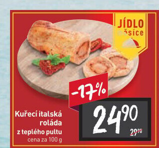 Kuřecí roláda Italská