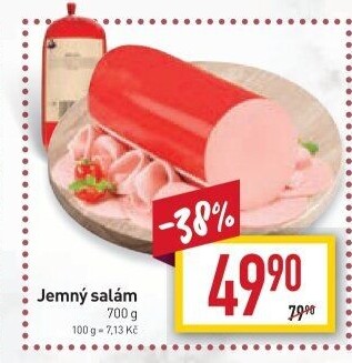 Salám jemný Kostelecké uzeniny