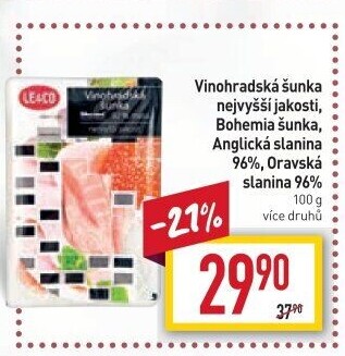 Šunka vinohradská nejvyšší jakosti LE&amp