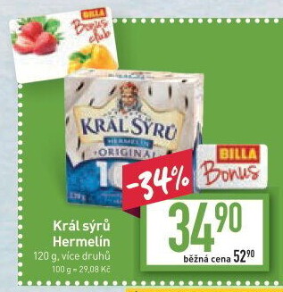 Sýr Hermelín Král sýrů