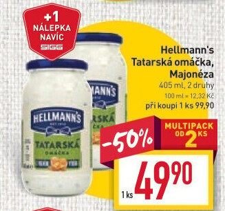Tatarská omáčka Hellmann'
