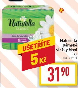 Vložky dámské Naturella