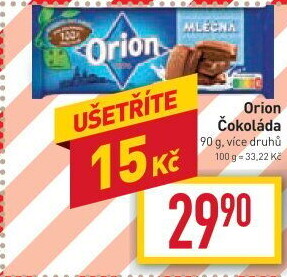 Čokoláda Orion