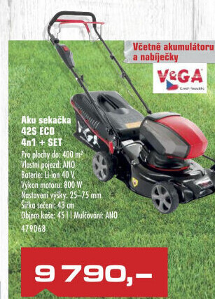 Aku sekačka VeGA 42S Eco